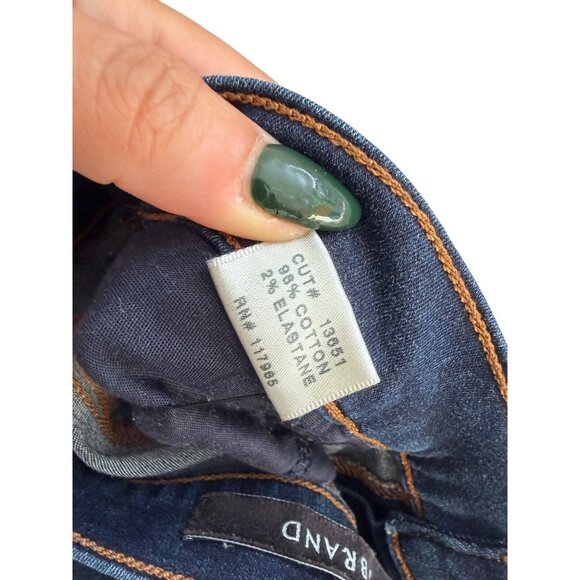 J BRAND Dark Wash Super Skinny Jeans Size 29 - Picture 4 of 8